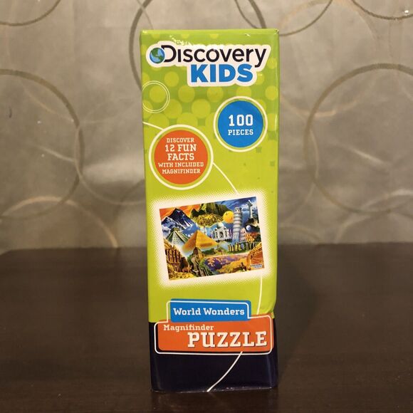 Discovery Kids World Wonders Magnifinder 100 Piece Puzzle w/ Magnifying Glass - Picture 3 of 11